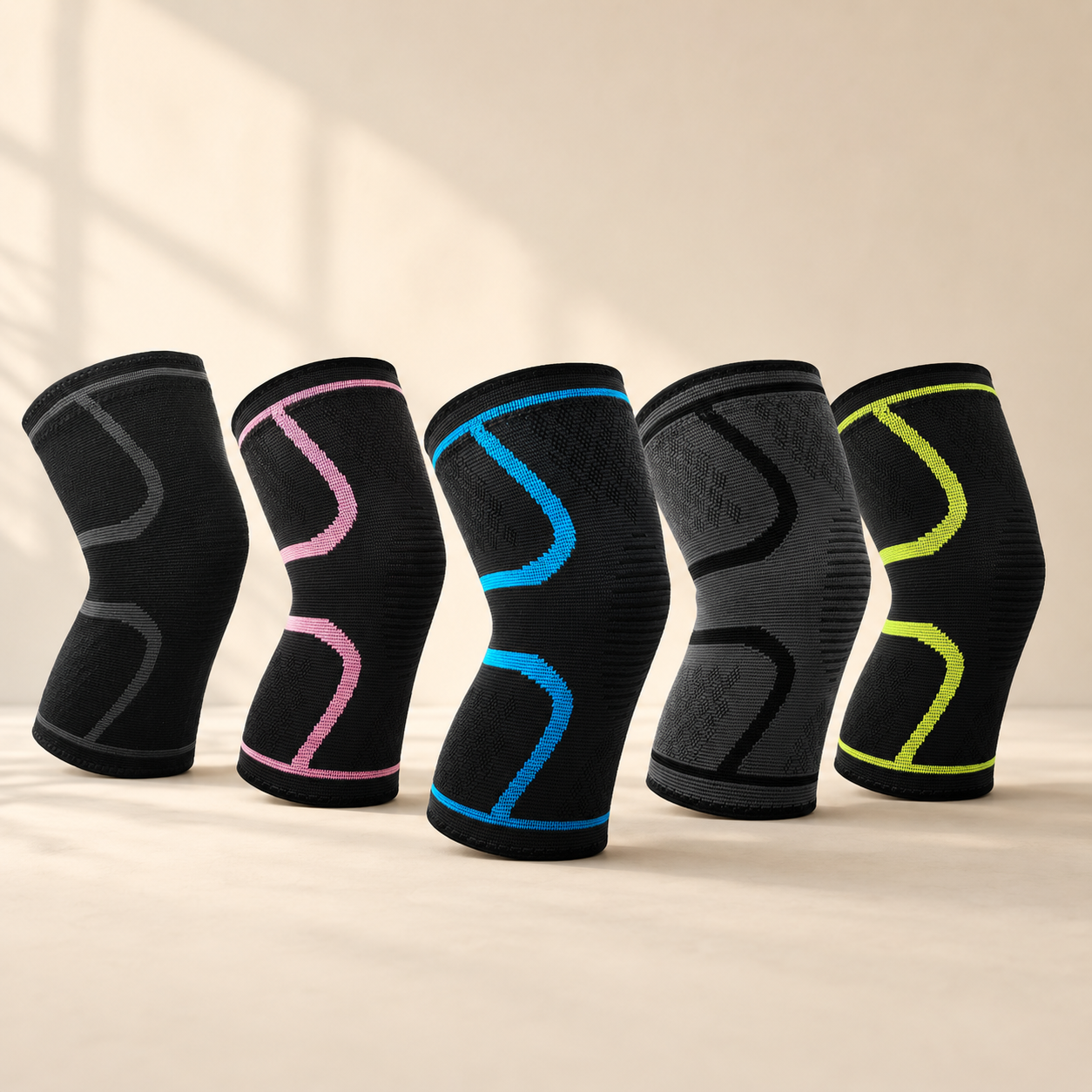 MyKneeCare Compression Knee Sleeve — Anti-Slip Support for Pain Relief